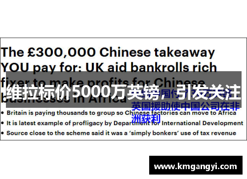 维拉标价5000万英镑，引发关注